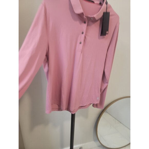 Greyson Women's Scarlett Xl Polo, Size: Xl, Color: Rose Quartz (J506) New NWT - Picture 6 of 7